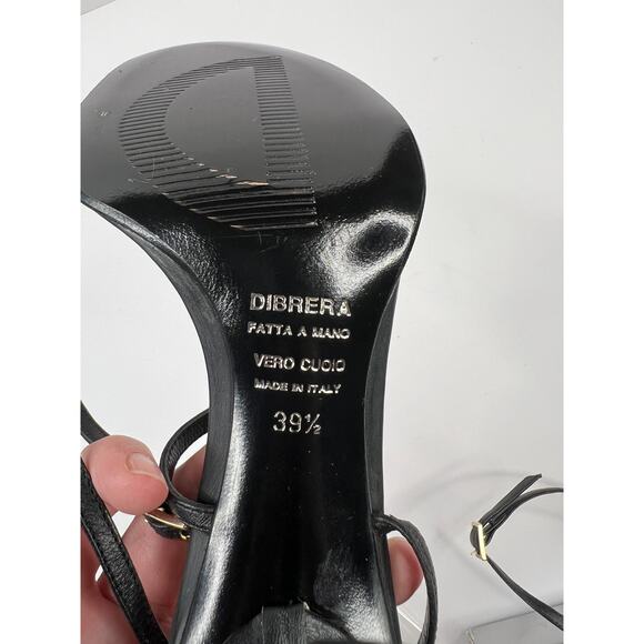 Dibrera Paolo Zanoli Donna Jewels on Heel Ankle Strap Sandal US Size 9 NIB - Picture 9 of 13